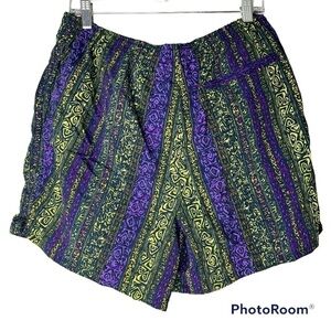 VINTAGE Cool Print Winners Swim Trunks